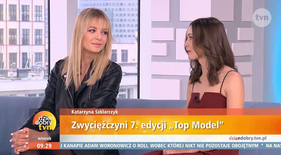 Kasia Szklarczyk z siostrą w "Dzień Dobry TVN"