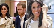 Pierwsze zdjęcia Meghan Markle z ciążowym brzuszkiem! Podkreśliła go obcisłą sukienką. Nie pomógł nawet płaszczyk