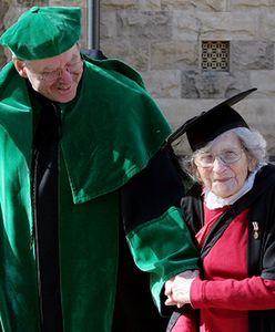 94-latka została magistrem