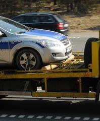 Radiowozy ciągle w warsztatach