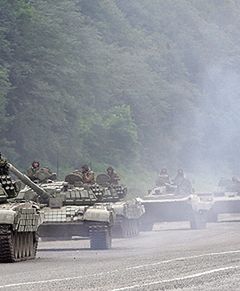 Gruzja: 50 czołgów wjechało do Gori. Rosja dementuje