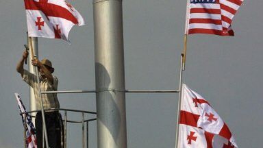 Przygotowania do wizyty Busha w Tbilisi