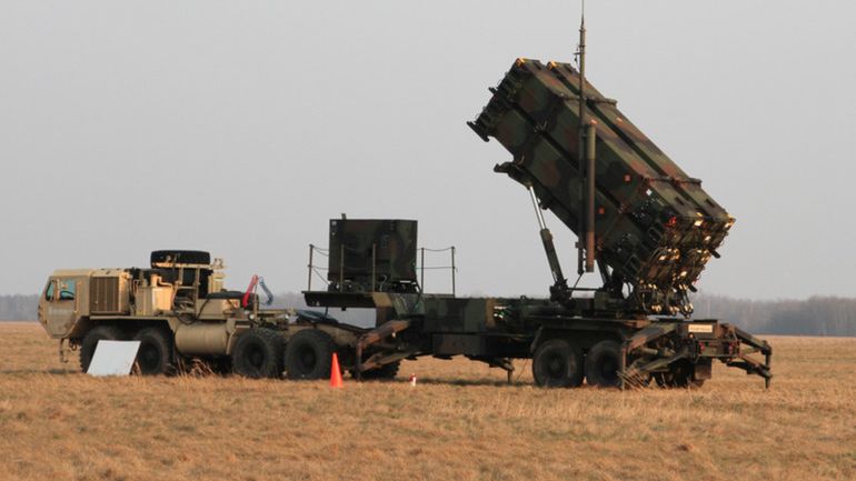 Wyrzutnia Patriot z rakietami PAC-3 podczas ćwiczeń w Polsce.