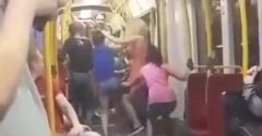 Zatrzymano jedną z uczestniczek bójki w tramwaju