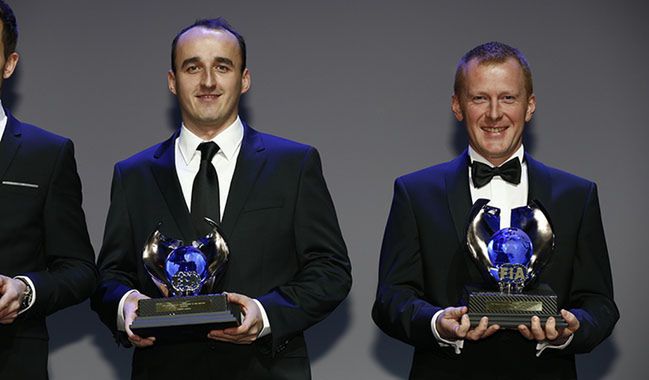 Kubica Osobowością Roku FIA