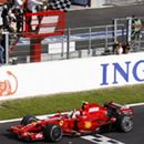 GP Belgii: Kubica bez punktów, dublet Ferrari