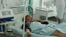 Dziewczynkę przewieziono do szpitala