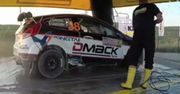Myjnia samochodowa podczas Rajdu Polski