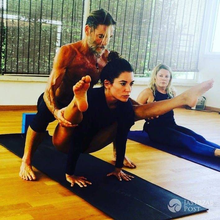 Julia Pogrebińska wychodzi za mąż na instruktora Yogi  Johna Scotta