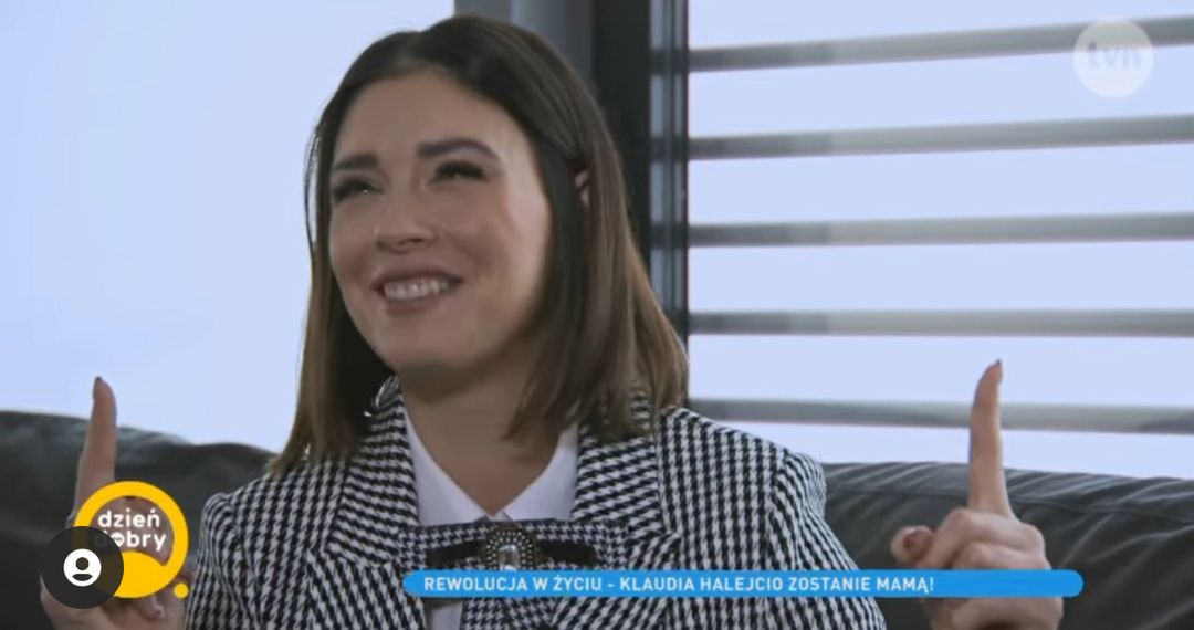Klaudia Halejcio w Dzień Dobry TVN