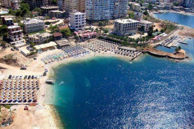 Saranda w Albanii 