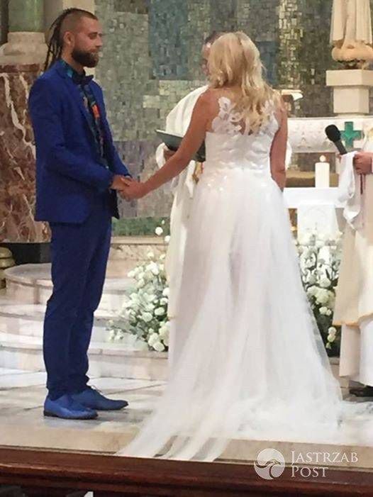 Ślub Marii Sadowskiej i Adriana Łabanowskiego