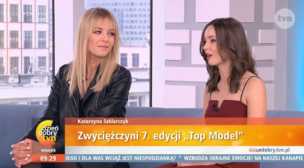 Kasia Szklarczyk z siostrą w "Dzień Dobry TVN"