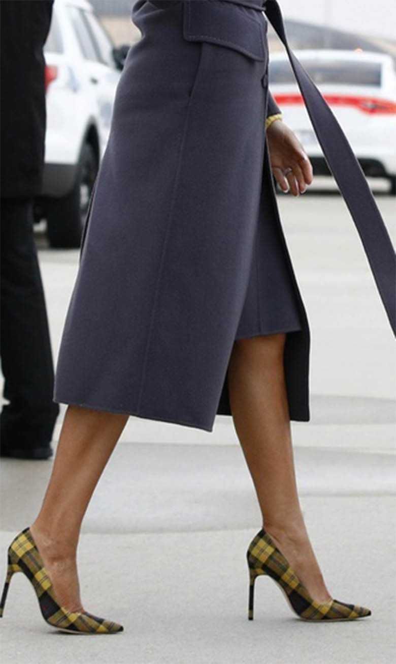 Melania Trump z wizytą w szkole artystycznej