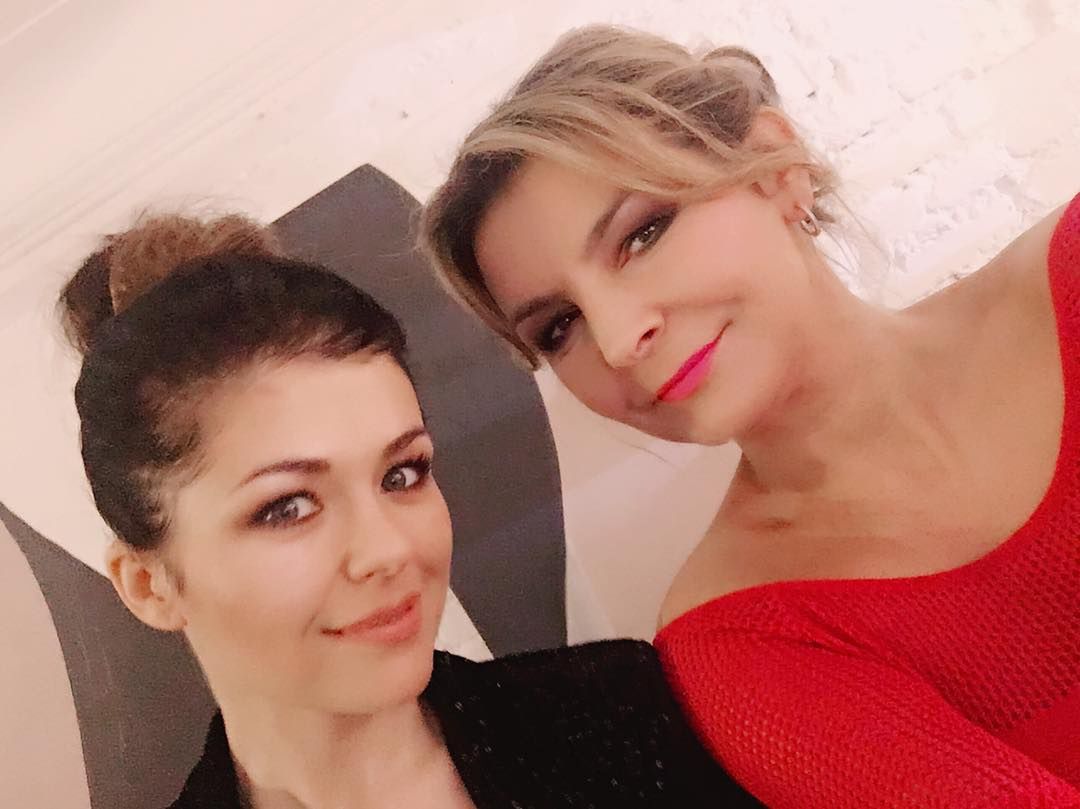 Aldona Wleklak (prezes agencji pr Dobre Media) i Kasia Cichopek