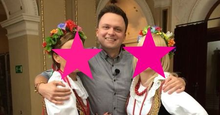 Szymon Hołownia ze sławnymi koleżankami. Ale się przebrały!
