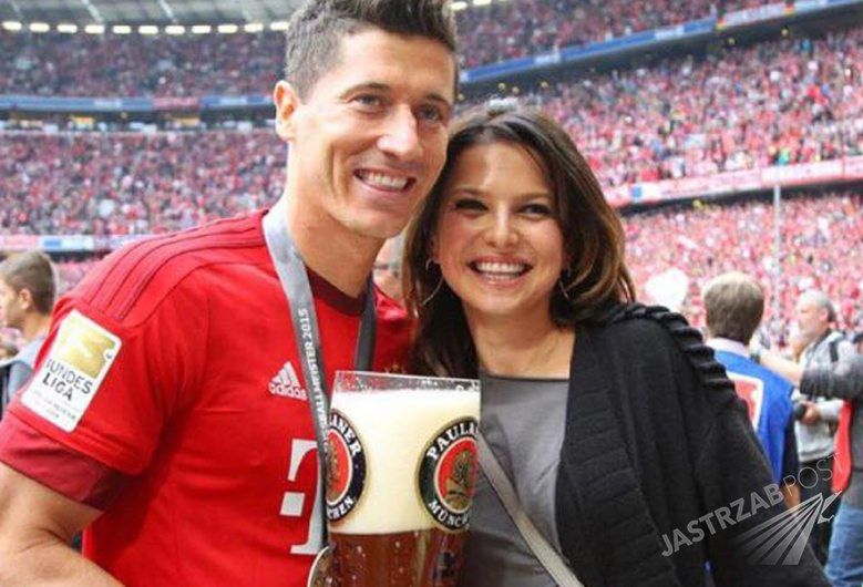 Anna i Robert Lewandowscy świętują sukces piłkarza, fot. Instagram