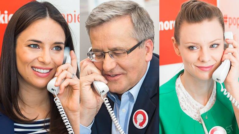 Nowa akcja wyborcza Bronisława Komorowskiego, fot. ONS