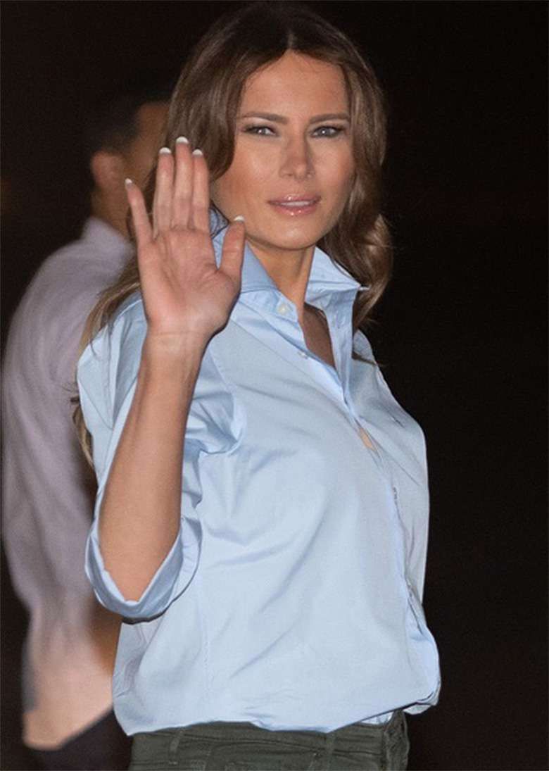 Melania Trump opuszcza Ghanę