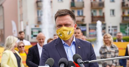 Szymon Hołownia z “Polski 2050” gościł w Pile
