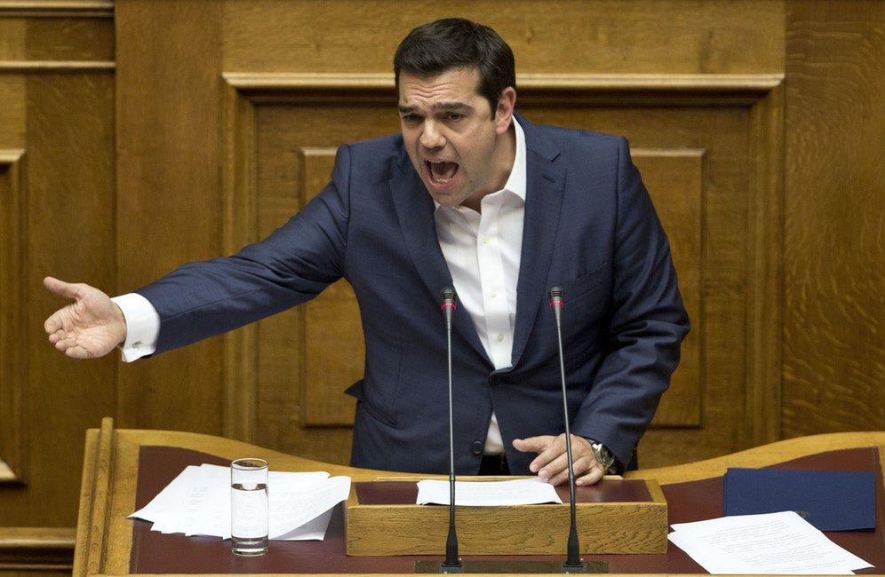 Alexis Tsipras - premier Grecji