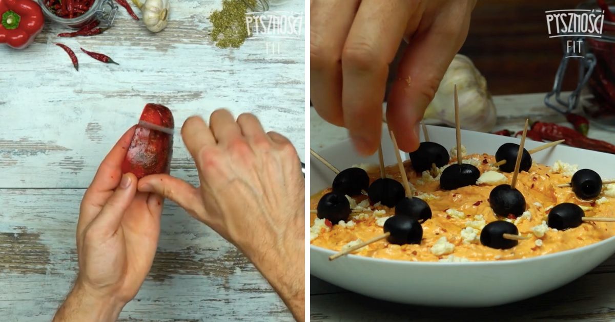 Kremowa pasta paprykowa