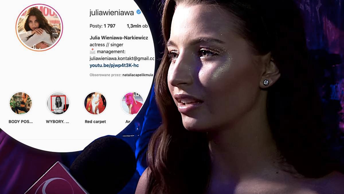 Julia Wieniawa trafi fanów na Instagramie. Dlaczego?