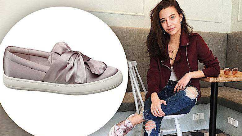 Julia Wieniawa w butach za sto złotych