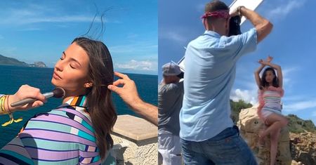 Julia Wieniawa wdzięczy się do obiektywu na Sycylii: "Pamiętniki z wakacji już jutro"
