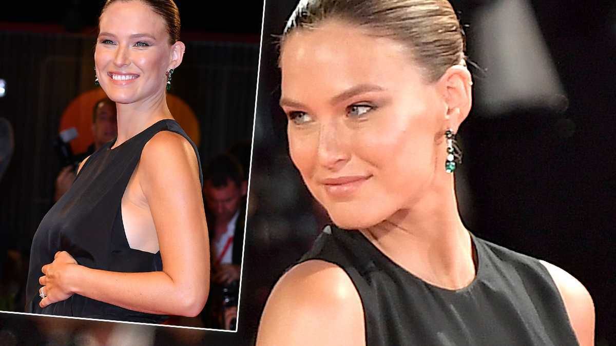 Bar Refaeli jest w ciąży! Na festiwalu w Wenecji pokazała duży zaokrąglony brzuszek