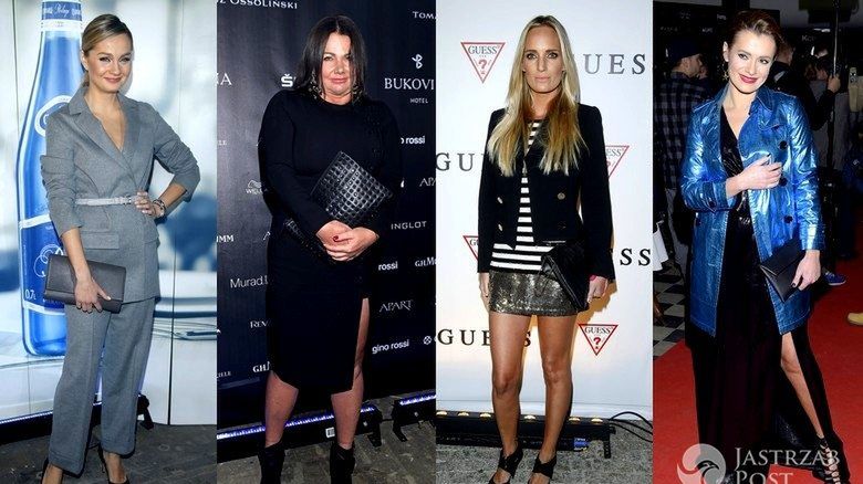 Torebki kopertówki w stylu gwiazd