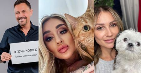 Gwiazdy wspierają akcję świąteczną na rzecz zwierząt. Krzysztof Ibisz, Madzia Wójcik, Sylwia Madeńska