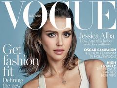 Jessica Alba na okładce "Vogue Australia"