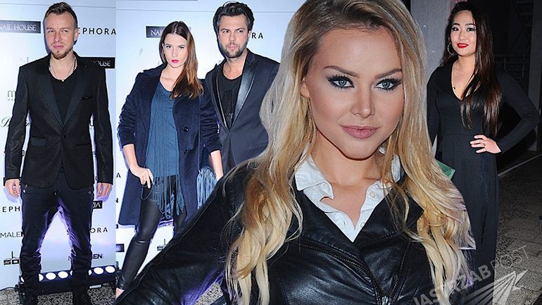 Gwiazdy na pokazie Rage Age jesień/zima 2015