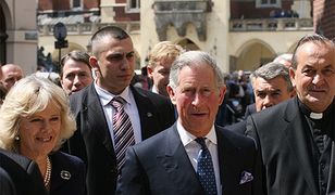 Książę Karol i księżna Kamila w Krakowie