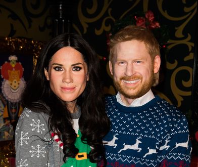 Muzeum figur woskowych pokazało podobizny Harry'ego i Meghan. Wyszło co najmniej dziwnie