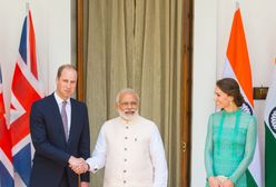Księżna Kate i Książę William na oficjalnym lunchu z premierem Indii