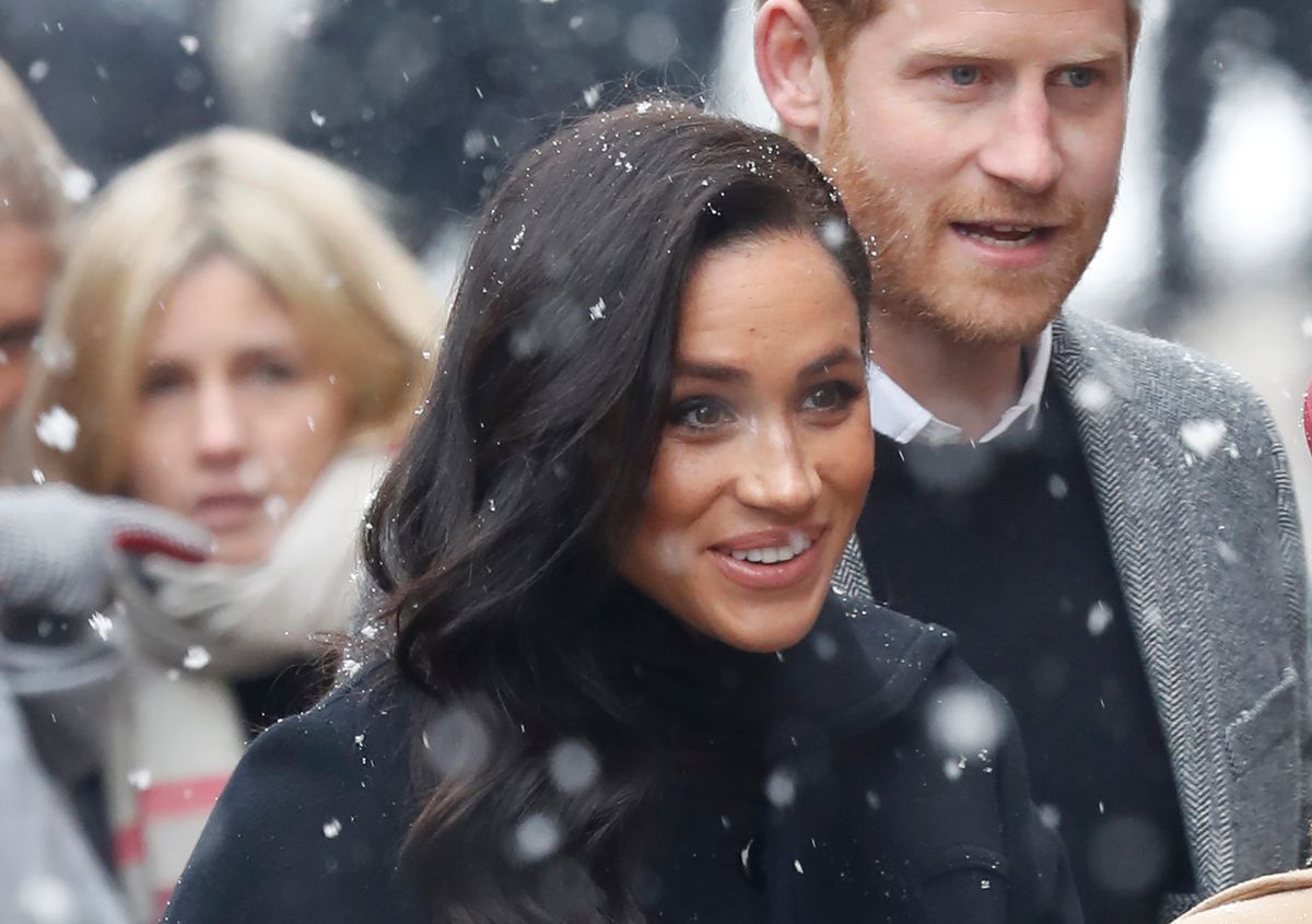 Meghan i Harry "zaskoczeni" przez zimę. Księżna zadbała, by się nie przeziębić