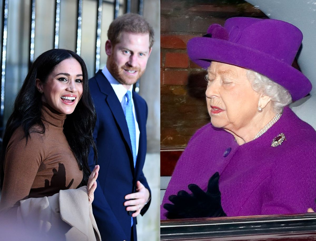 Furia królowej. Nie wiedziała o decyzji Harry'ego i Meghan!