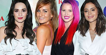 Gwiazdy promują komedię "Książę Czaruś": Ewelina Lisowska, Marta Gałuszewska, Patrycja Wieja, Honey