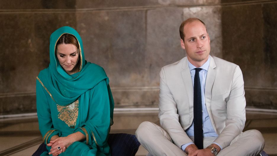Księżna Kate i książę William w meczecie, październik 2019