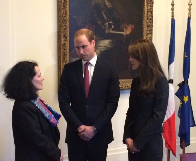 Kate i William złożyli kondolencje w ambasadzie Francji