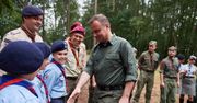 Andrzej Duda pojechał na obóz harcerski