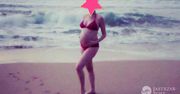 Guzik, Ferenstein, a może... Która ciężarna gwiazda pokazała odważne zdjęcie w bikini? Nawet w ciąży ma ciało idealne