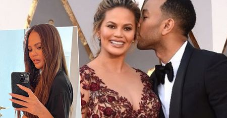 Chrissy Teigen jest w ciąży! Modelka pokazała krągłości w bieliźnie. John Legend po raz kolejny zostanie ojcem. Para dwa lata temu straciła synka