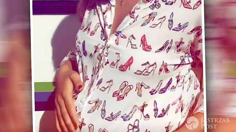 Agnieszka Kaczorowska w ciąży