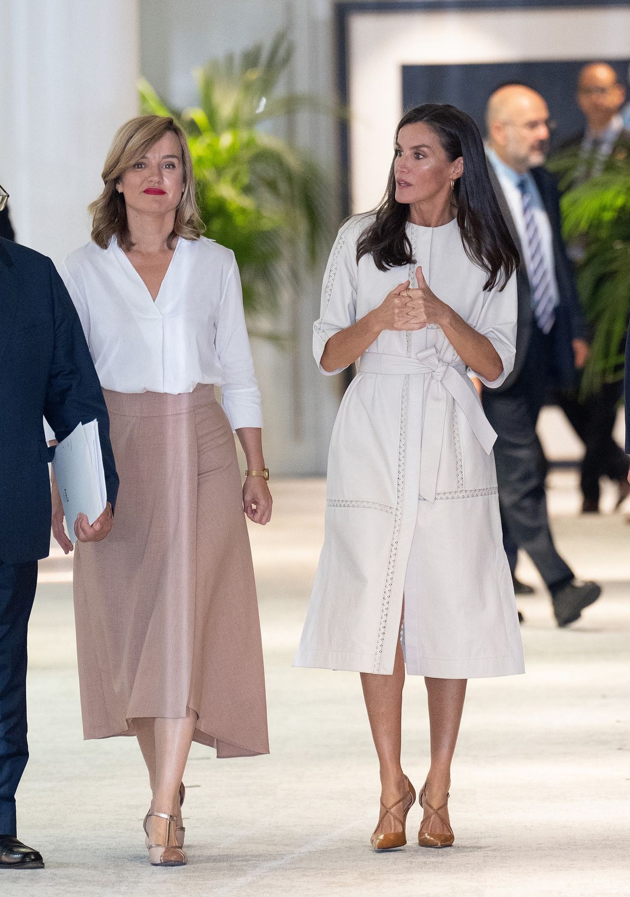 Królowa Letizia w Madrycie (fot. ONS)