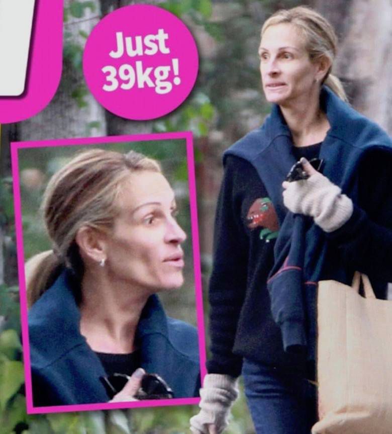 Julia Roberts wpadła w anoreksję? Tak twierdzi NW Weekly