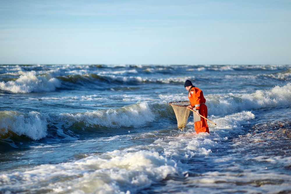 Znajdź na plaży drobinki bałtyckiego złota. Podpowiadamy, gdzie szukać