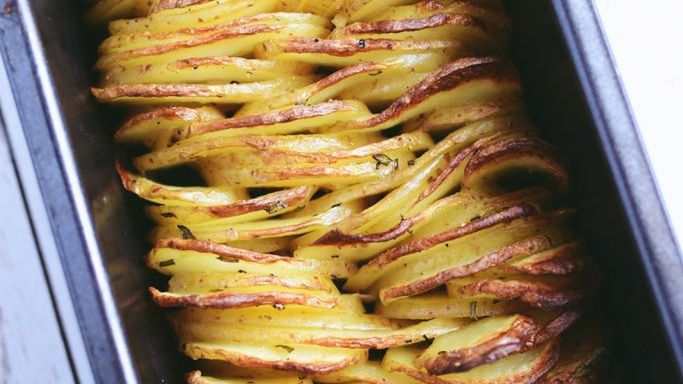 Pieczone ziemniaczki z rozmarynem